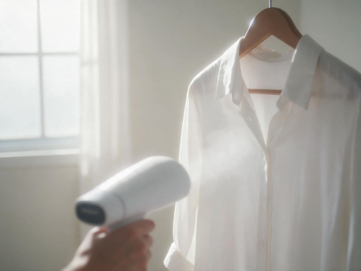 airmorn one held beside a white shirt